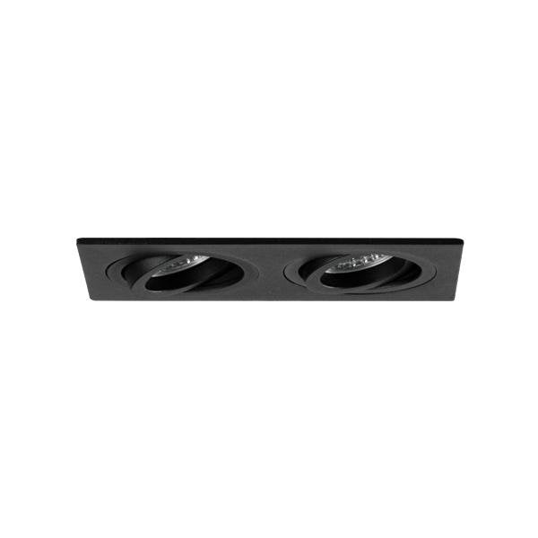 Brumberg Leuchten - Downlight/Strahler/Flutlicht Einbaumodul rechteckig 45023180 2-fach