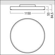 Zumtobel Group - Pendelleuchte LED-Rundleuchte ONDA2 P #42184852 4000K
