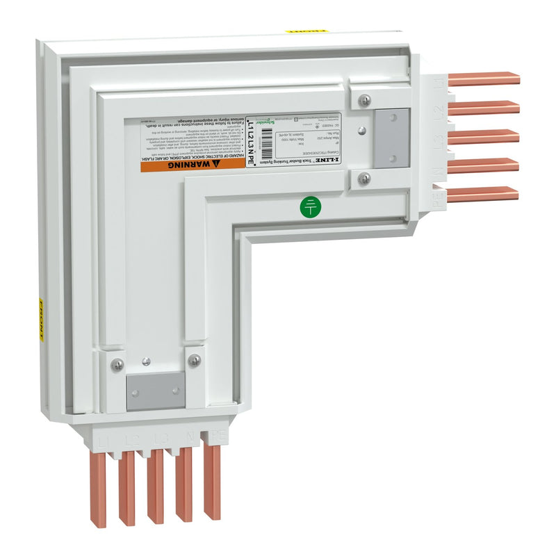 Schneider Electric - Richtungsänderung für Schienenverteiler Winkel 250A CU 3LNPE IP42 ITSC250ES42EIE