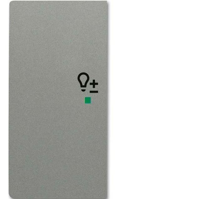Busch-Jaeger - Bussystem-Tastwippe Wippe grau/met 6234-21-803 solo
