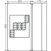 Hensel - Dose, Gehäuse für Montage auf der Wand/Decke Kabelabzweigkasten K 2401 35-240qmm 3ph. 5pol