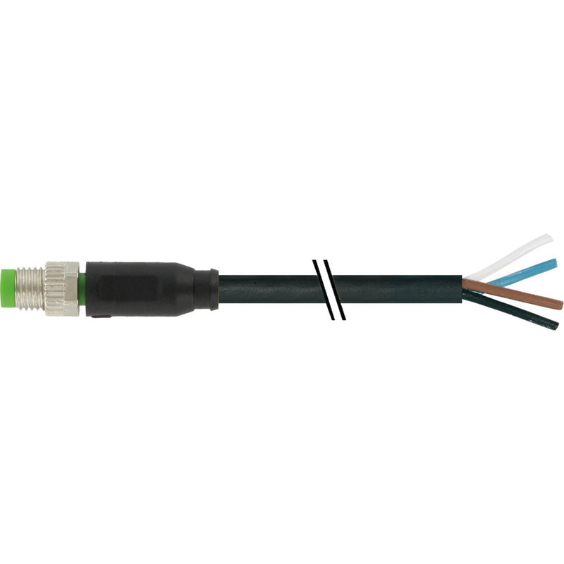 Murrelektronik - Konfektioniertes Sensor-Aktor-Kabel M8-Stecker gerade 7000-08011-6311000 m.frei. Leitungsende − 1 Stück
