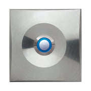 Grothe - Klingeldrücker Etagenplatte ETA S 200 LED bl 82x82mm, Edelstahl