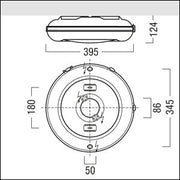 Zumtobel - Decken-/Wandleuchte LED-Feuchtraumleuchte AMPRS3000-840LDOV2A 4000K
