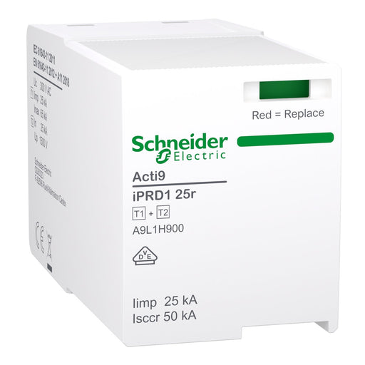 Schneider Electric - Kombi-Ableiter für Energietechnik Ersatz-Schutzmodul A9L1H900 Kombiableiter iPRD1