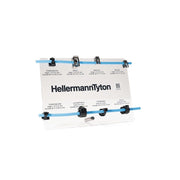 HellermannTyton - Befestigungsklammer Solar Clip SC6.6-PA66HIRHSW − 100 Stück