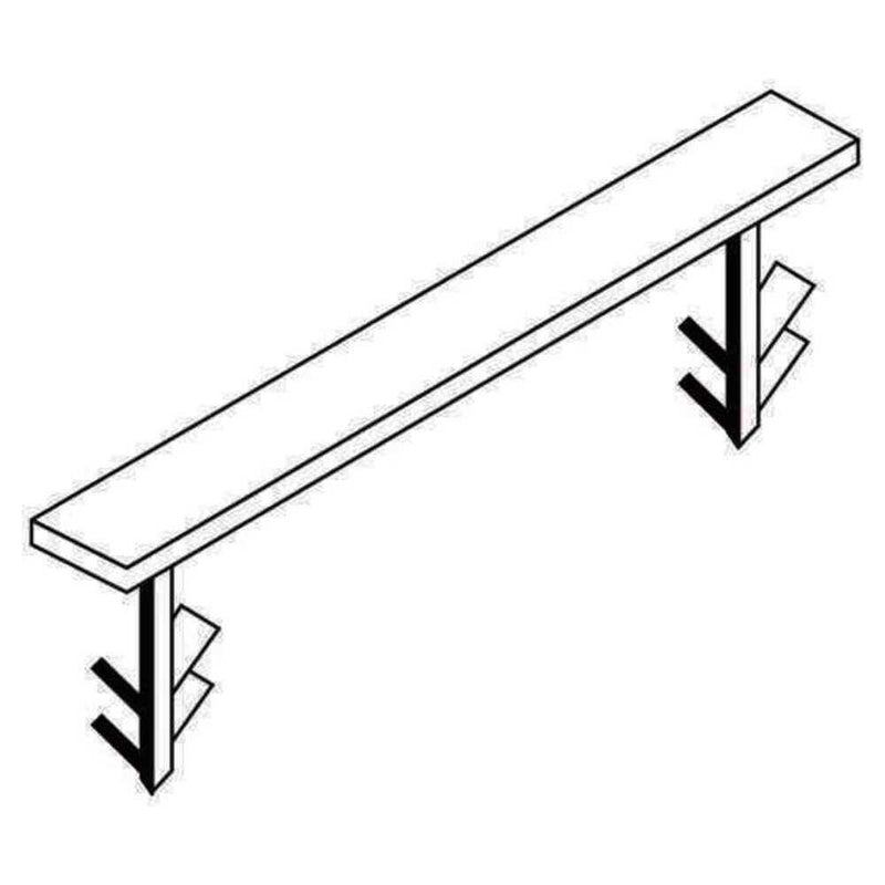 REHAU Automotive - Zubehör/Ersatzteile für Flächenheizung Noppenbrücke 12392031001 − 100 Stück