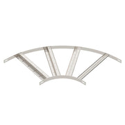 OBO Bettermann - Bogen für Kabelleiter Bogen 90° SLZB L 90 500 A4 mit Z-Sprosse