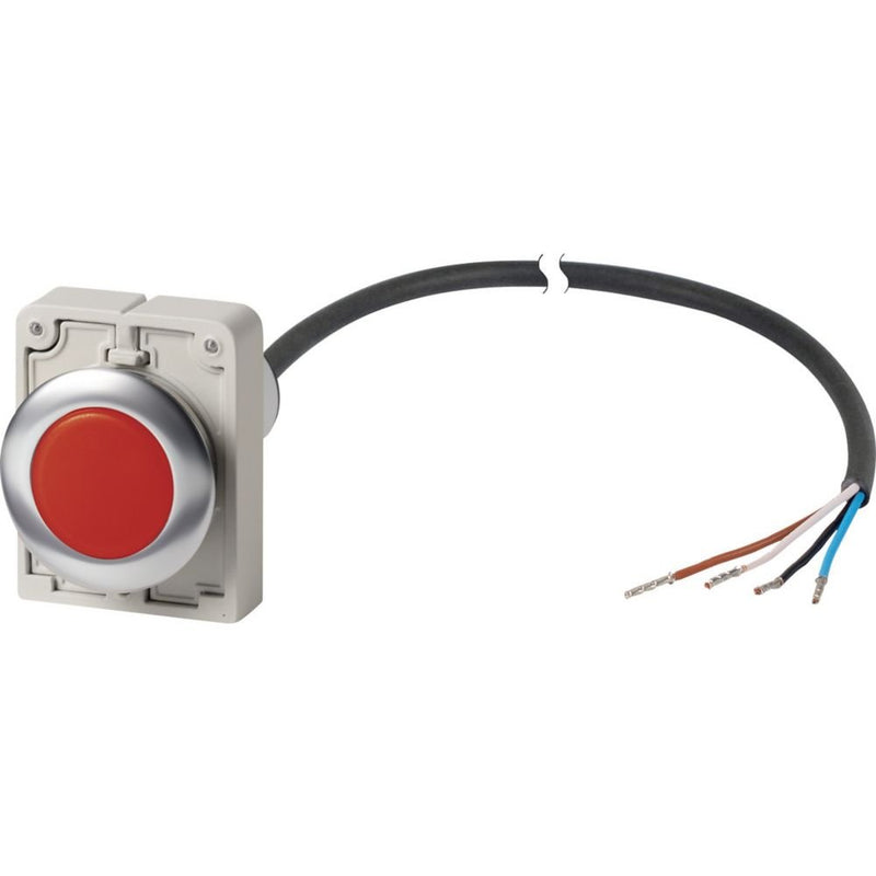 Eaton - Leuchtmelder, Komplettgerät Leuchtmelder 4polig 3.5m C30C-FL-R-24-P65 24V offenes Ende