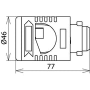 DEHN - Abisolier-/Abmantelwerkzeug Schneidkopf HVI HEAD 20 f. Abisolierwerkzeug