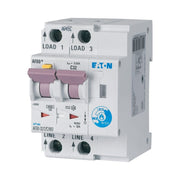 Eaton - Kombination FI-Schalter/Leitungsschutzschalter mit Zusatzeinrichtung Brandschutzschalter AFDD-32/2/C/003-A C, 32 A, Typ A