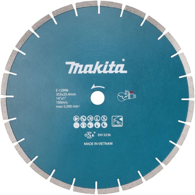 Makita - Trenn-/Schleifscheibe Diamantscheibe E-12996 355x225,4 mm