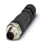 Phoenix Contact - Rundsteckverbinder, feldkonfektionierbar (Industriesteckverbinder) Steckverbinder SACC-M12MS #1456466 5-polig gerade M12