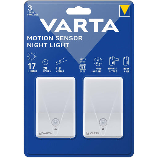 Varta Cons.Varta - Taschenleuchte Bewegungsnachtlicht Night Light Bli.2 TwinPack o.Batterien − 4 Stück