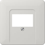 Jung - Einsatz/Abdeckung für Kommunikationstechnik Abdeckung lgr CD 569 T LG für TAE-Dose