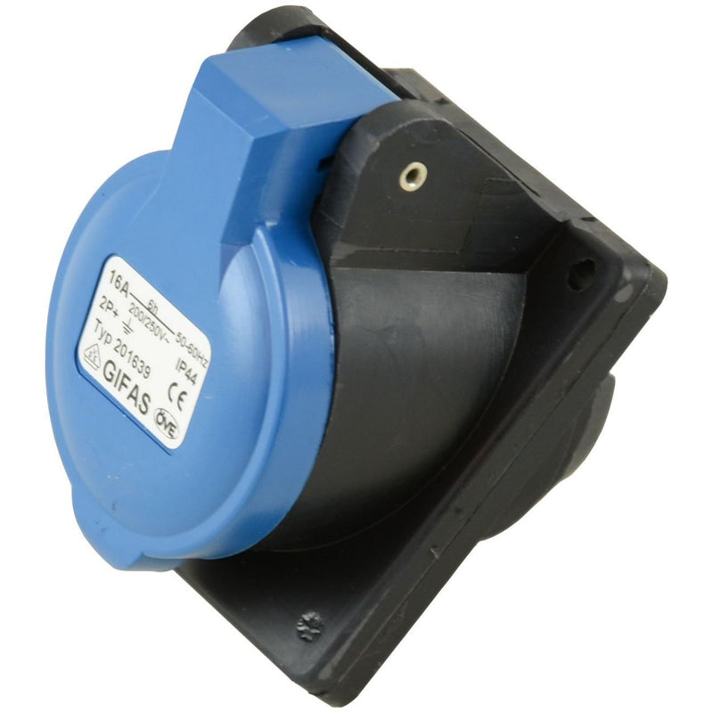 Gifas Electric - CEE-Anbausteckdose (IEC 60309) CEE-Einbausteckdose 201639 230V,16A,3pol,6h