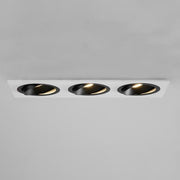 Brumberg Leuchten - Downlight/Strahler/Flutlicht Einbaumodul rechteckig 45028550 3-fach