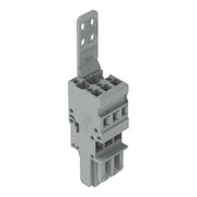 WAGO - Ein- und mehrpolige Klemmenleiste 1-Leiter-Federleiste 769-103/142-000 CAGECLAMP,4mm²,gr − 25 Stück
