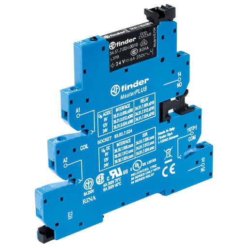 Finder - Schaltrelais EMR-Koppelrelais 39.31.3.230.0060 MasterPLUS − 10 Stück by Finder
