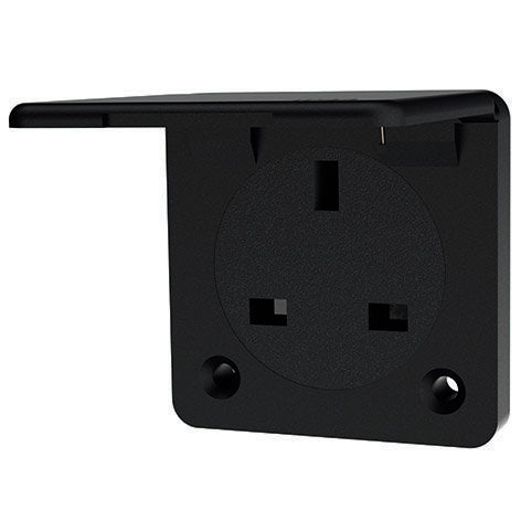 Mennekes - Schutzkontakt-Anbausteckdose Schuko-Anbau-Steckdose 10713 13A,2p+E,230V