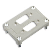 Lapp Zubehör - Adapterplatte für Industriesteckverbinder H-B-6/2XM-D-9- 11764201 Trägerrahmen − 10 Stück