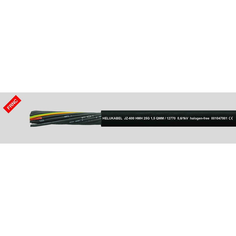 Klimaprime - Energiekabel < 1 kV, für ortsveränderlichen Einsatz HEL JZ-600 HMH 7G 1,5 Ha JZ-600 HMH 7G 1,5 logenfr.-Steuerltg