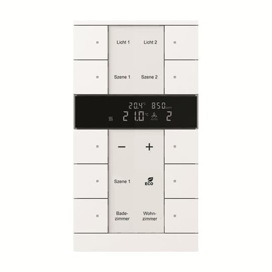 Busch-Jaeger - Bussystem-Physikalischer Sensor Raumtemperaturregler SBC/U10.0.11-84 10f.CO2/Feuchte-Sens