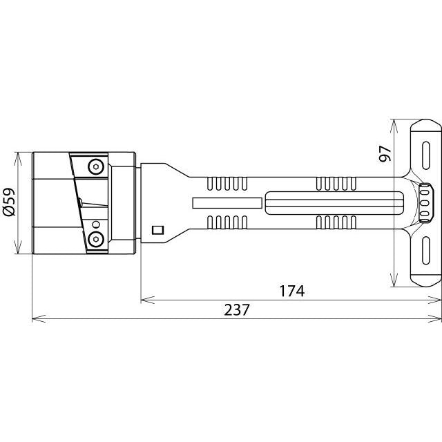 DEHN - Abisolier-/Abmantelwerkzeug Abisolierwerkzeug HVI STRIP 27 für HVI-power-Ltg