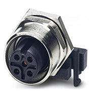 Phoenix Contact - Rundsteckverbinder, feldkonfektionierbar (Industriesteckverbinder) Einbausteckverbinder SACC-DSIV-M1#1440067 − 10 Stück