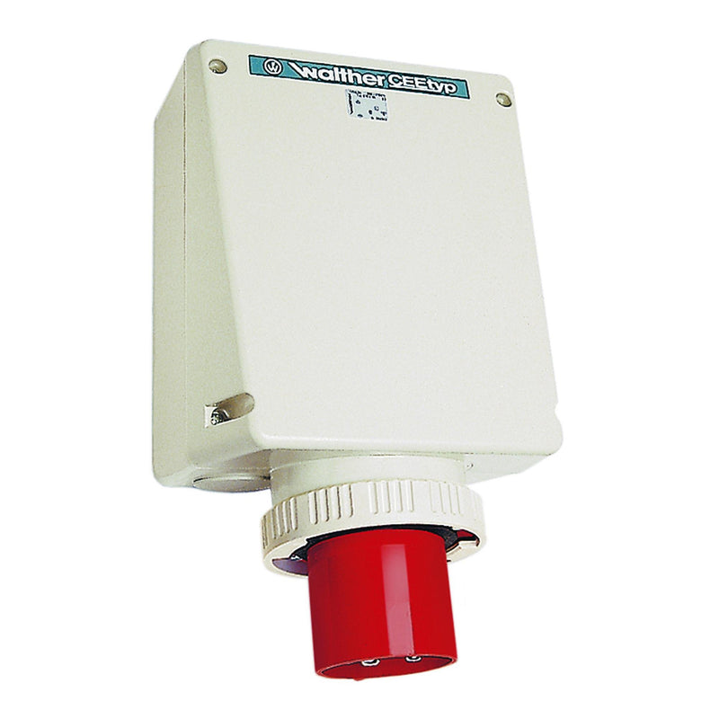 Walther Werke - CEE-Gerätestecker (IEC 60309) Wandgerätestecker 125A 678404 4P 110V 4h IP67