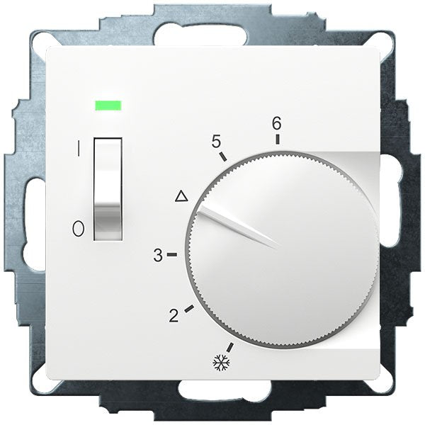 Eberle Controls - Raumthermostat/Uhrenthermostat UP-Raumregler 5-30C AC230V UTE 1011-RAL9016-G55 1Öffner