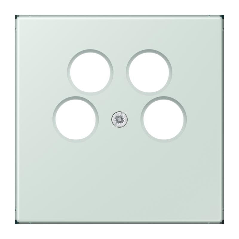 Jung - Einsatz/Abdeckung für Kommunikationstechnik Abdeckung für SAT-TV LC 990-4 SAT2 215