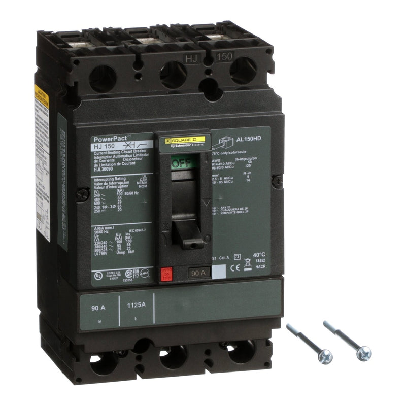 Schneider Electric - Leistungsschalter für Trafo-, Generator- und Anlagenschutz Kompaktleistnungsschalter HJL36090 3polig 600V 90A