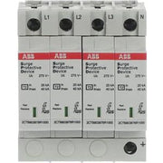ABB Stotz S&J - Überspannungsableiter für Energietechnik/Stromversorgung Überspannungsschutz Typ2 OVRT24L40-275PQ TN-S 4P 40kA
