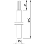 OBO Bettermann - Staberder/Tiefenerder Omex-Tiefenerder 219 25 OMEX FT/1,5m