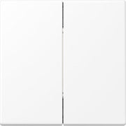 Jung - Sender/Fernbedienung für Installationsschalterprogramme Funk-Wandsender 4-Kanal ENO LS 995 WWM schneeweiß matt