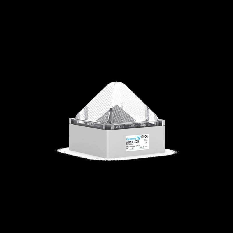 Pfannenberg - Signalleuchte LED-Leuchte QUADRO #21108641000 klar,90-253AC,75cd