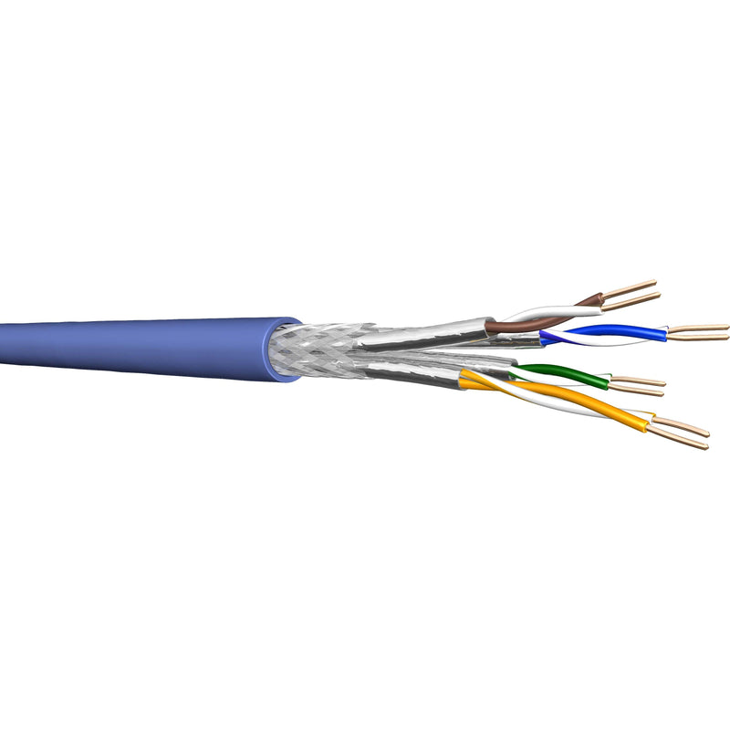 Draka Comteq (DNT) - Comteq (DNT) - Daten- und Kommunikationskabel UC LR22 10Gbit Kat.7 blau 60039920-Dca-T1000 4P S/FTP AWG22
