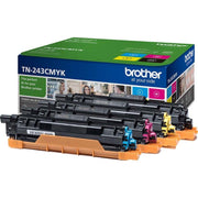 Brother - Verbrauchsmaterial für Telefax/Drucker/MFC Multipack 4-Farben TN-243CMYK je Farbe ca.1000