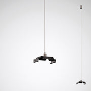 Trilux - Mechanisches Zubehör/Ersatzteile für Leuchten Seilaufhängung A01DSX/1500 078 05 schwarz