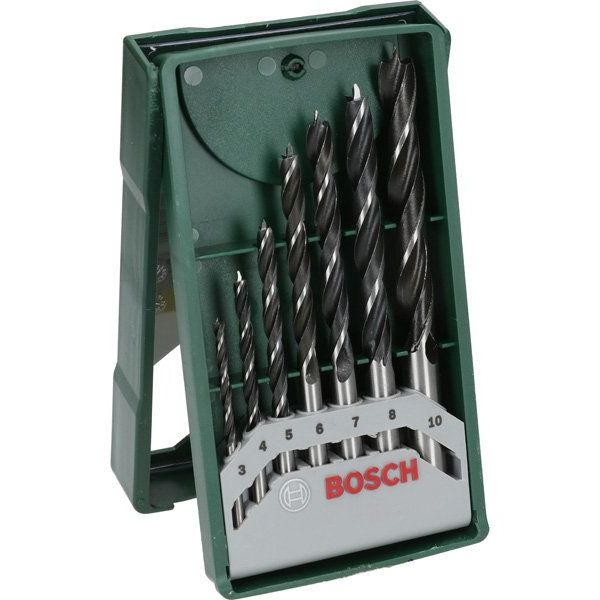 Bosch - Bohrer-Set Mini-X-Line-Holzbohrer-Set 2607019580 7-teilig