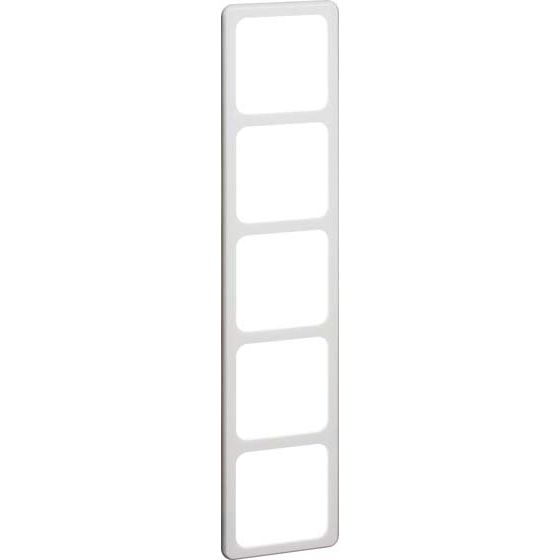 Peha - Abdeckrahmen Rahmen 5-fach rws D 80.675.02 waage/senkrecht