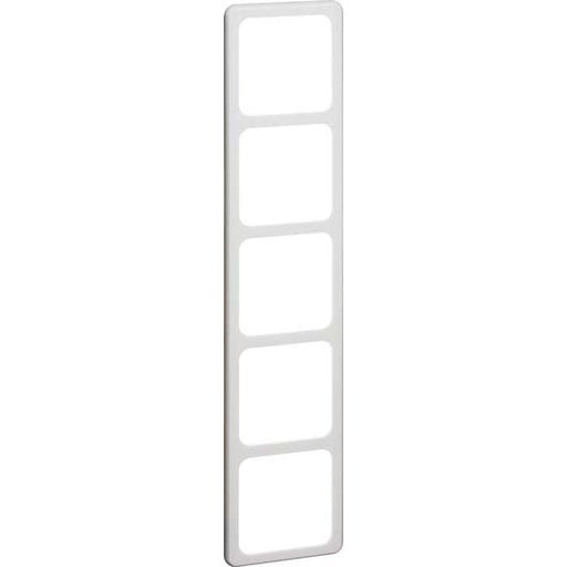 Peha - Abdeckrahmen Rahmen 5-fach rws D 80.675.02 waage/senkrecht