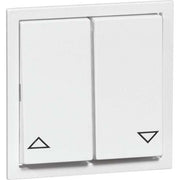 Peha - Abdeckung/Bedienelement für Installationsschalterprogramme Wippe D 20.544.702 alu/lack