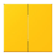 Jung - Sender/Fernbedienung für Installationsschalterprogramme Bluetooth Funk-Wandsender BLE LC 995 263 le jaune vif (4320W)