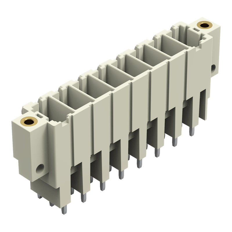 WAGO GmbH & Co. KG - Leiterplattensteckverbinder THT-Stiftleiste 831-3608/108-000 1,0x1,2mm,gerade,lgr − 12 Stück