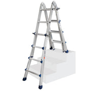 ILLER-LEITER - Sprossenleiter Teleskopleiter 954204 Preishits 4x4 Spr