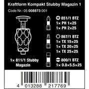 Wera - Bit-Set Bits-Handhalter 05008873001 mit 6 Bits