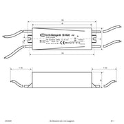 EVN Lichttechnik - LED-Betriebsgerät LED-Netzgerät 24V/DC E6724036