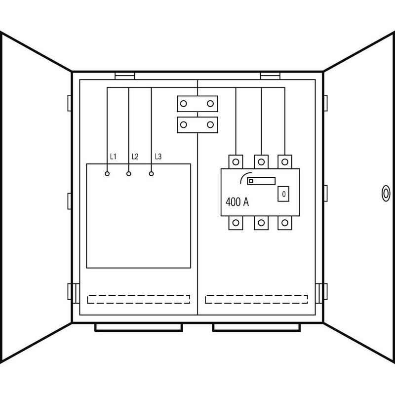 ABN - Zähler-Komplettschrank Wandlermessschrank WMS111-55 IP54 Stw. München By